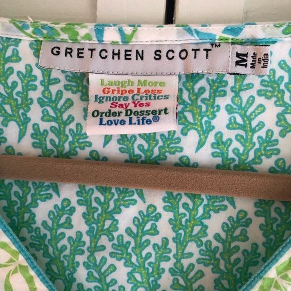 Gretchen Scott Designs V Neck Tunic - Picture 3 of 4